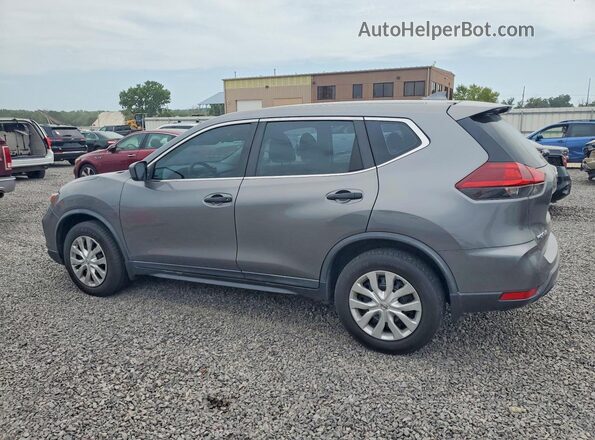 KNMAT2MV3JP574002 2018 NISSAN ROGUE Gray Հետևի ձախ