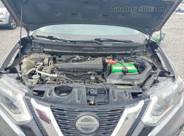 KNMAT2MV3JP574002 2018 NISSAN ROGUE Gray Շարժիչի բաժամունքի տեսք