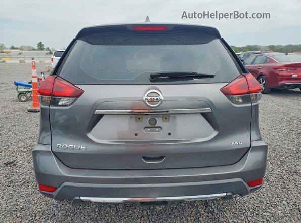 KNMAT2MV3JP574002 2018 NISSAN ROGUE Gray Հետևի տեսք