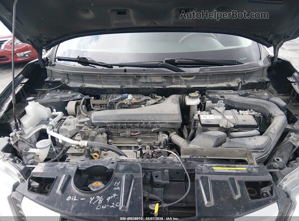KNMAT2MV3KP549442 2019 NISSAN ROGUE Black Widok z tyłu