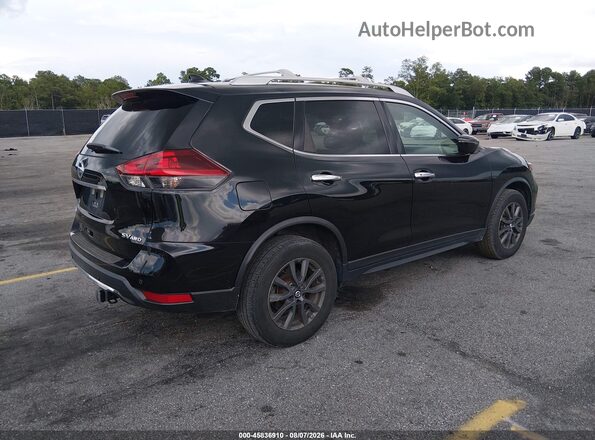 KNMAT2MV3KP549442 2019 NISSAN ROGUE Black Tył prawy