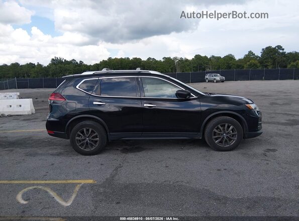 KNMAT2MV3KP549442 2019 NISSAN ROGUE Black Widok wnętrza z tyłu