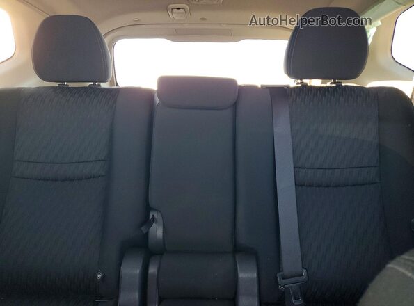 KNMAT2MV3LP517673 2020 NISSAN ROGUE Silver Հետևի նստատեղերի տեսք