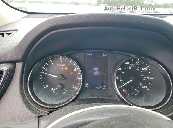 KNMAT2MV3LP522307 2020 NISSAN ROGUE Silver ხელსაწყოთა პანელის ხედი