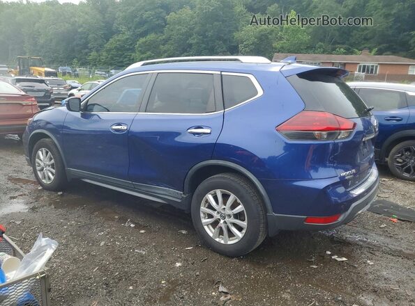 KNMAT2MV3LP529645 2020 NISSAN ROGUE Blue Rear left