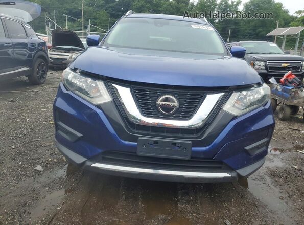 KNMAT2MV3LP529645 2020 NISSAN ROGUE Blue Front view