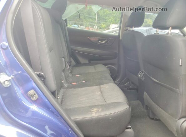 KNMAT2MV3LP529645 2020 NISSAN ROGUE Blue Rear seats view