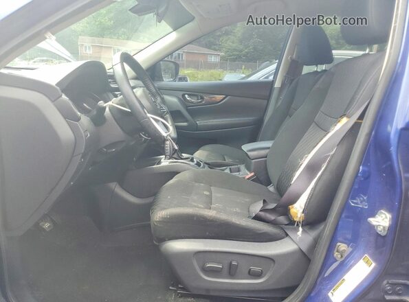 KNMAT2MV3LP529645 2020 NISSAN ROGUE Blue Front interior view