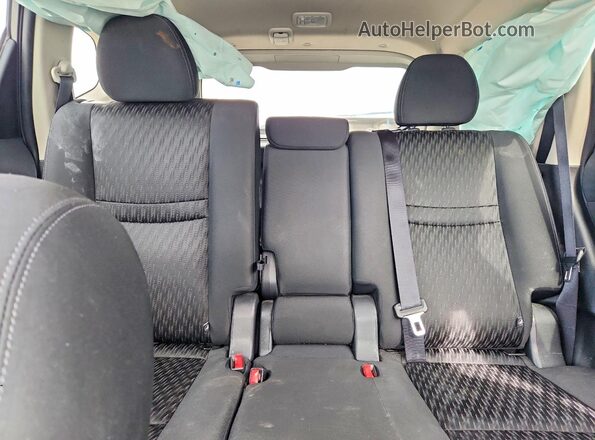 KNMAT2MV3LP531816 2020 NISSAN ROGUE Gray უკანა სავარძლების ხედი