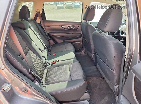 KNMAT2MV3LP535249 2020 NISSAN ROGUE Gray Հետևի նստատեղերի տեսք