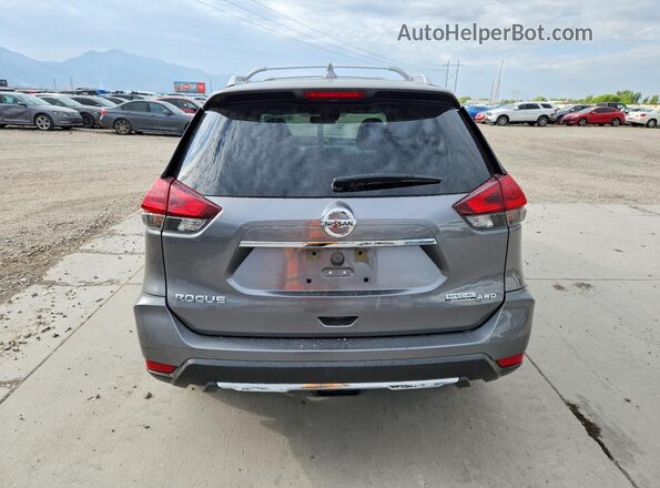 KNMAT2MV3LP535249 2020 NISSAN ROGUE Gray Հետևի տեսք