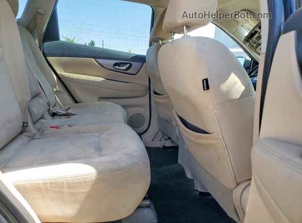 KNMAT2MV4GP594350 2016 NISSAN ROGUE Black Rear interior view