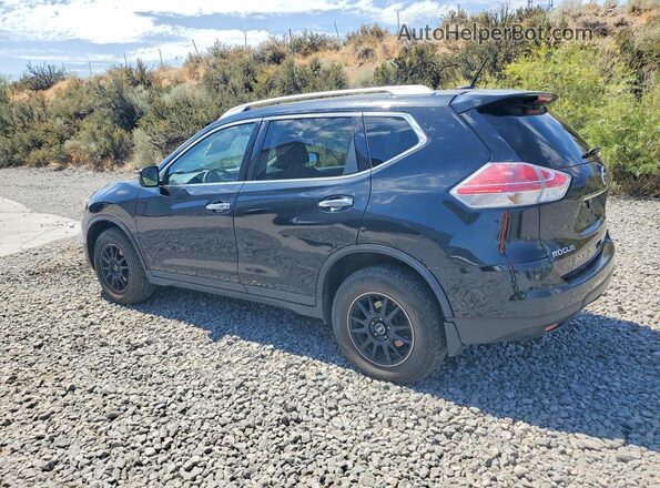 KNMAT2MV4GP594350 2016 NISSAN ROGUE Black Rear left