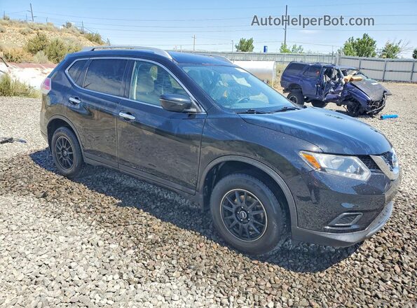 KNMAT2MV4GP594350 2016 NISSAN ROGUE Black Front right