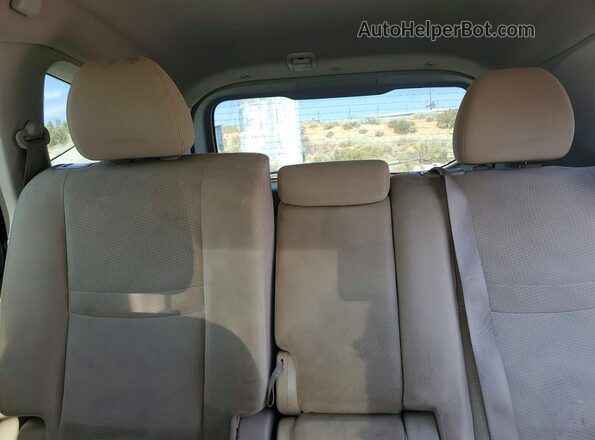 KNMAT2MV4GP594350 2016 NISSAN ROGUE Black Rear seats view