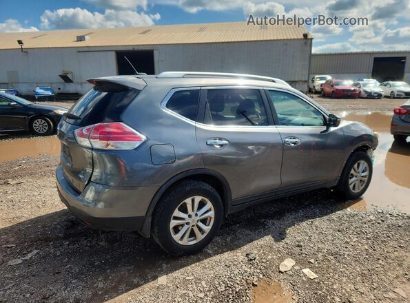 KNMAT2MV4GP609459 2016 NISSAN ROGUE Gray უკანა მარჯვენა
