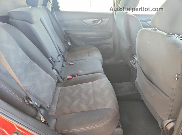 KNMAT2MV4GP613012 2016 NISSAN ROGUE Красный Вид задней части салона