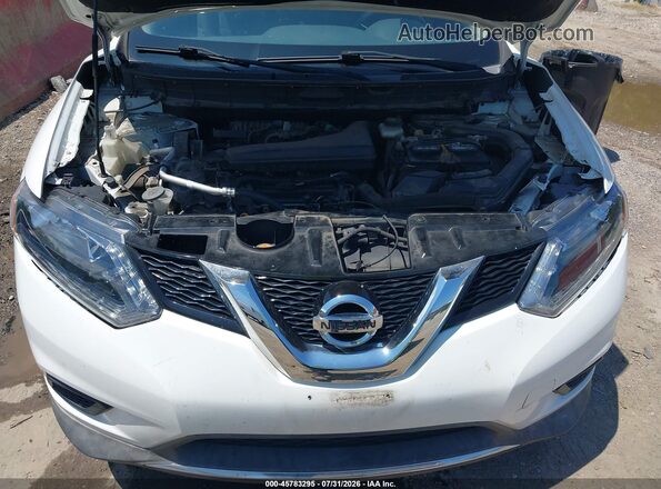 KNMAT2MV4GP613124 2016 NISSAN ROGUE White უკანა ხედი