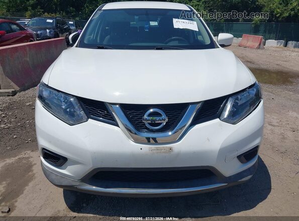 KNMAT2MV4GP613124 2016 NISSAN ROGUE White 