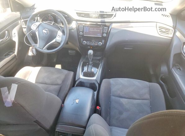 KNMAT2MV4GP620820 2016 NISSAN ROGUE Gray Dashboard view