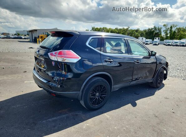 KNMAT2MV4GP624642 2016 NISSAN ROGUE Black Հետևի աջ