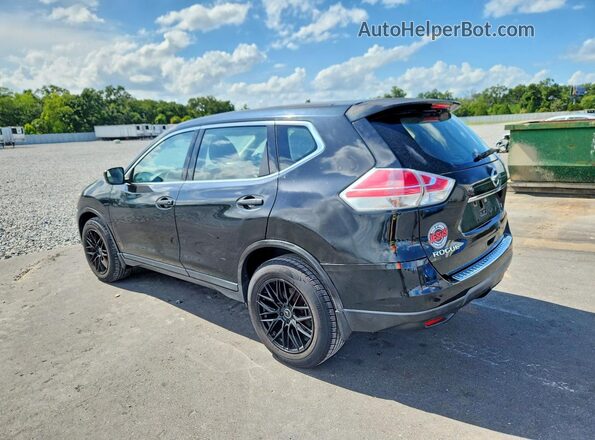 KNMAT2MV4GP624642 2016 NISSAN ROGUE Black Հետևի ձախ