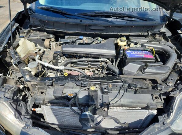 KNMAT2MV4GP624642 2016 NISSAN ROGUE Black Շարժիչի բաժամունքի տեսք