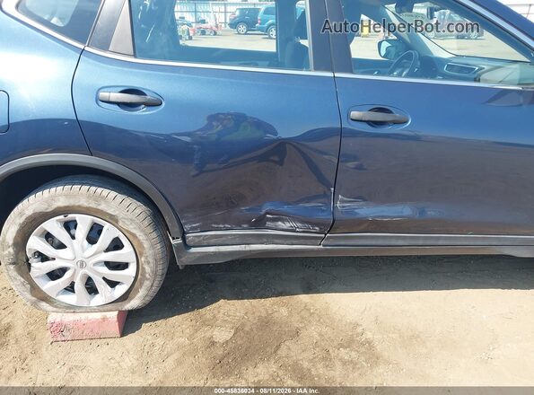 KNMAT2MV4GP632174 2016 NISSAN ROGUE Blue 
