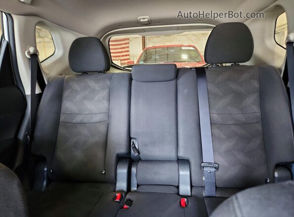 KNMAT2MV4GP637973 2016 NISSAN ROGUE Серебряный Вид задних сидений