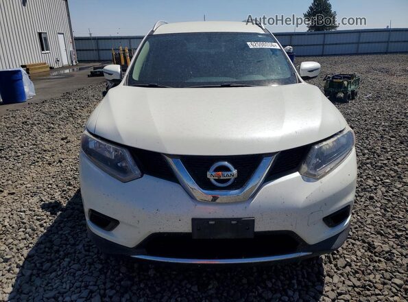 KNMAT2MV4GP668298 2016 NISSAN ROGUE White Front view