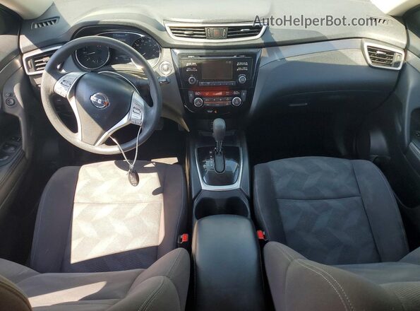 KNMAT2MV4GP668298 2016 NISSAN ROGUE White Dashboard view