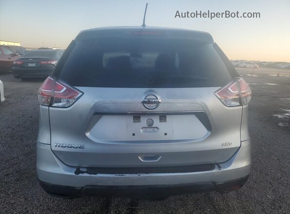 KNMAT2MV4GP670584 2016 NISSAN ROGUE Silver 