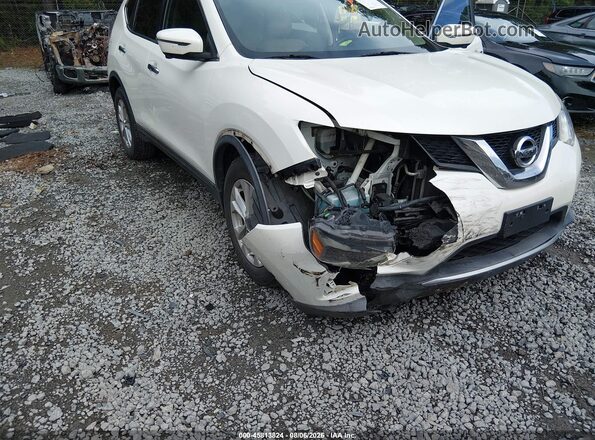 KNMAT2MV4GP725289 2016 NISSAN ROGUE White Front view