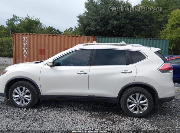 KNMAT2MV4GP725289 2016 NISSAN ROGUE White 360 interior view