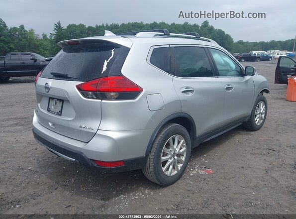 KNMAT2MV4HP509136 2017 NISSAN ROGUE Silver Rear right
