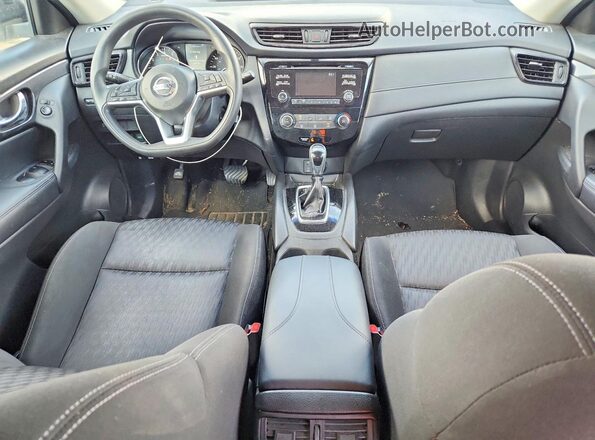 KNMAT2MV4HP548275 2017 NISSAN ROGUE White წინა პანელის ხედი