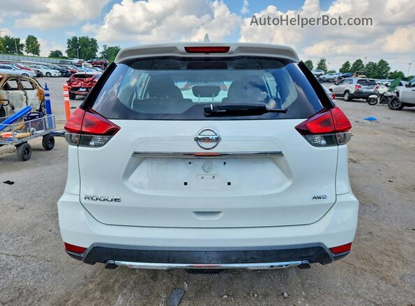 KNMAT2MV4HP548275 2017 NISSAN ROGUE White უკანა ხედი