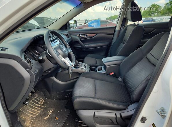 KNMAT2MV4HP548275 2017 NISSAN ROGUE White წინა სალონის ხედი