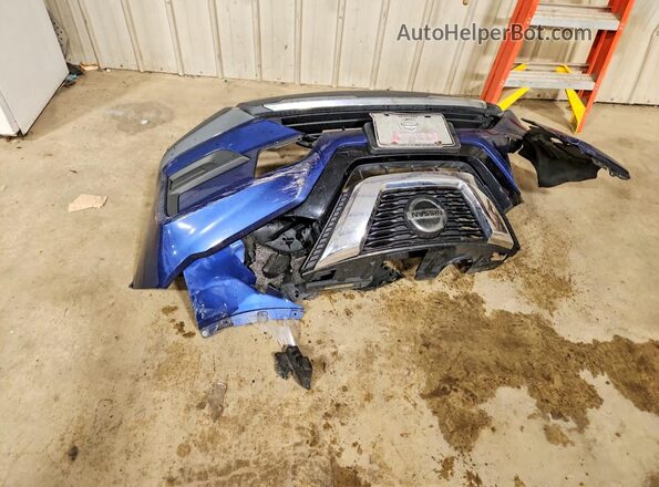 KNMAT2MV4JP550906 2018 NISSAN ROGUE Синий Вид наклейки с VIN-кодом