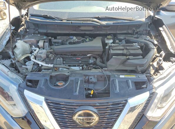 KNMAT2MV4JP577751 2018 NISSAN ROGUE Gray ძრავის განყოფილების ხედი