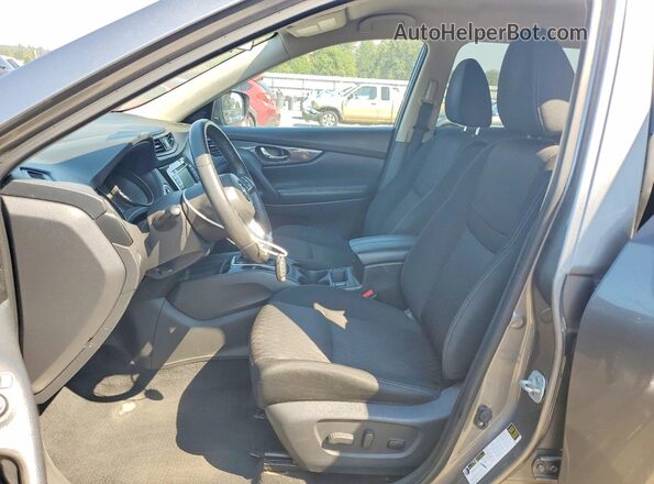 KNMAT2MV4JP577751 2018 NISSAN ROGUE Gray წინა სალონის ხედი