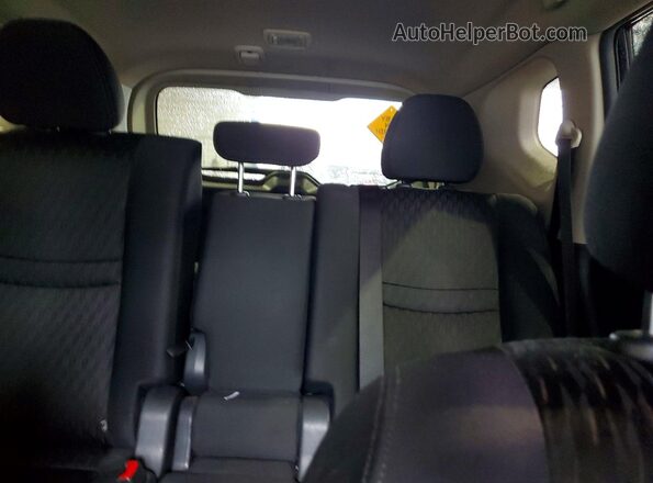 KNMAT2MV4JP594338 2018 NISSAN ROGUE Black Vista de los asientos traseros
