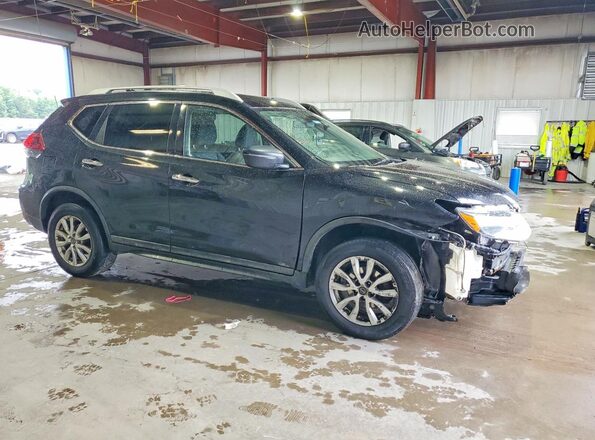 KNMAT2MV4JP594338 2018 NISSAN ROGUE Black Delantero derecho