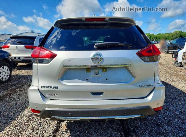 KNMAT2MV4KP502758 2019 NISSAN ROGUE Silver Հետևի տեսք