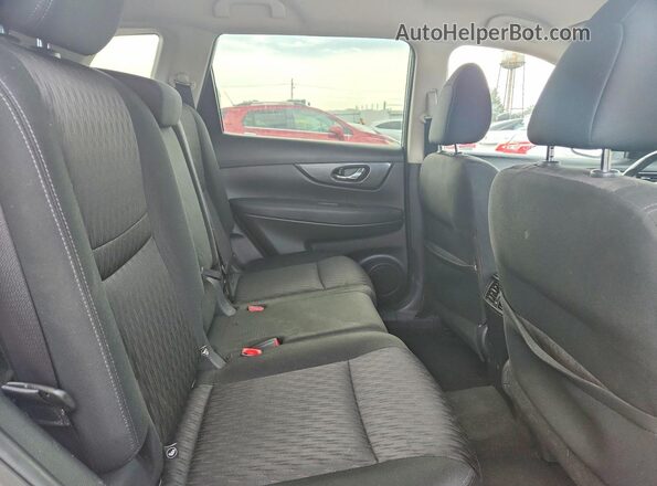 KNMAT2MV4KP503098 2019 NISSAN ROGUE Gray უკანა სალონის ხედი