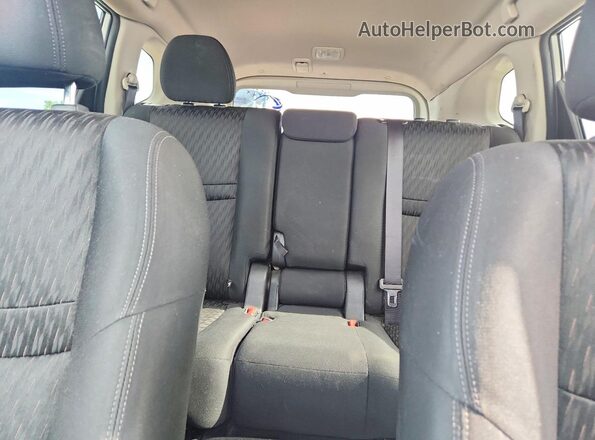KNMAT2MV4KP503098 2019 NISSAN ROGUE Gray უკანა სავარძლების ხედი