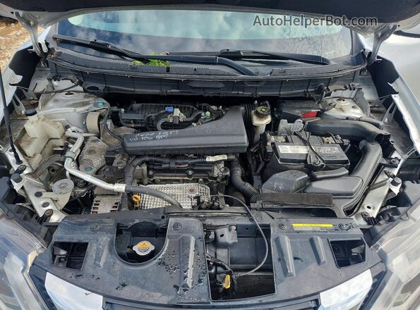 KNMAT2MV4KP503098 2019 NISSAN ROGUE Gray ძრავის განყოფილების ხედი