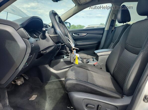 KNMAT2MV4KP503098 2019 NISSAN ROGUE Gray წინა სალონის ხედი