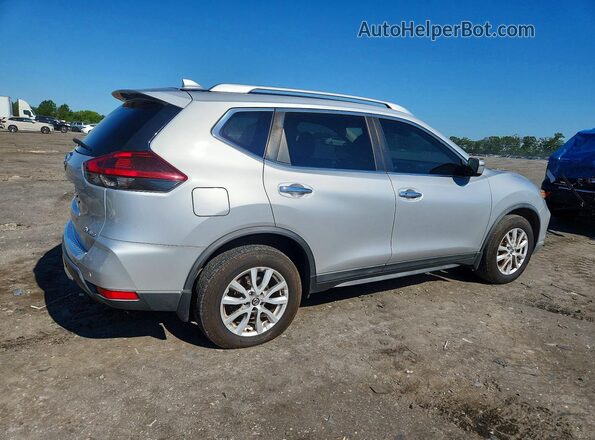 KNMAT2MV4KP521505 2019 NISSAN ROGUE Серебряный Задняя правая четверть