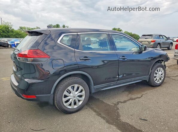 KNMAT2MV4KP533346 2019 NISSAN ROGUE Черный Задняя правая четверть